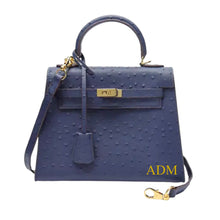 Carica l&#39;immagine nel visualizzatore di Gallery, Ostrich Handbag with Initials
