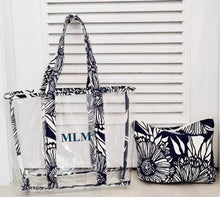 Load image into Gallery viewer, Floral PVC Tote
