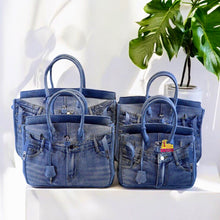 Lade das Bild in den Galerie-Viewer, Birkin Denim Bag
