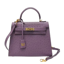 Carica l&#39;immagine nel visualizzatore di Gallery, Ostrich Handbag with Initials
