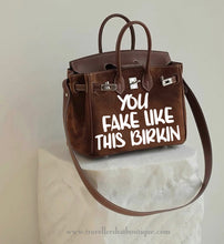 Cargar imagen en el visor de la galería, Birkin Suede Handbag
