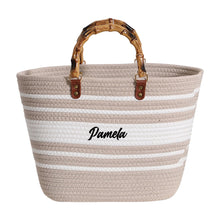 Load image into Gallery viewer, Bamboo Seaside Tote
