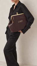Load and play video in Gallery viewer, Muse Oversized Clutch - Custom Monogram
