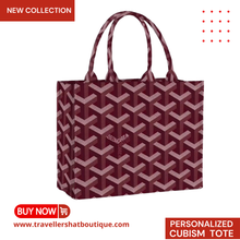 Load image into Gallery viewer, Personalized Cubism Tote
