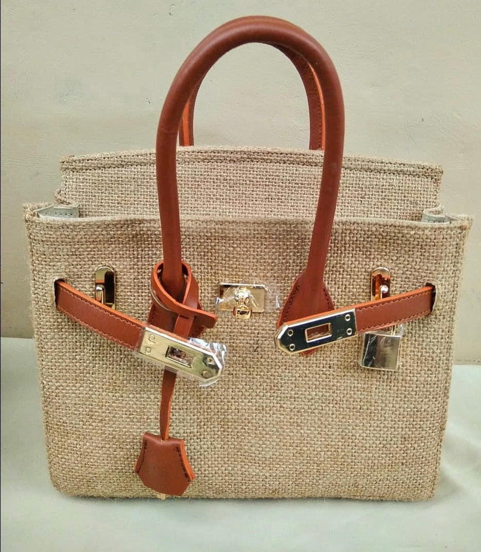 Burlap Birkin