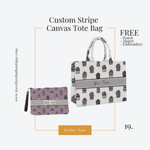 Carregar imagem no visualizador da galeria, Custom Stripe + Pouch Set
