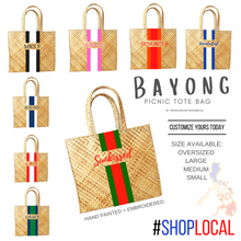 Load image into Gallery viewer, Bayong Picnic Tote
