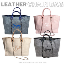 Load image into Gallery viewer, Leather Chain Bag
