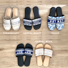 Load image into Gallery viewer, Custom Striped Sandals
