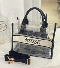 Carica l&#39;immagine nel visualizzatore di Gallery, PVC Stripe Tote Bag
