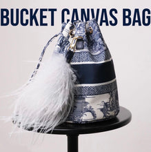 Cargar imagen en el visor de la galería, Premium Bucket Canvas Bag
