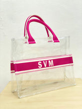 Carica l&#39;immagine nel visualizzatore di Gallery, Clear Handbag Stripes
