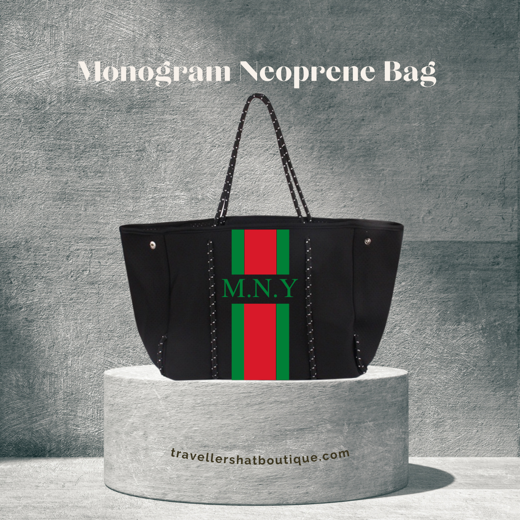 Neoprene Bag - Travellers Hat Boutique
