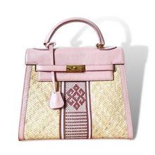 Load image into Gallery viewer, Wicker Rattan Bag with Abel Combination
