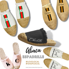 Load image into Gallery viewer, Abaca Espadrille Sandal

