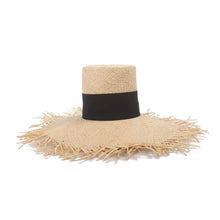 Load image into Gallery viewer, Raffia High Top Hat
