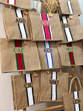 Lataa kuva Galleria-katseluun, Custom Monogram Tote Bag
