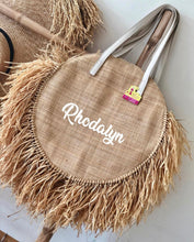 Load image into Gallery viewer, Raffia Round Bag
