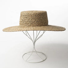 Load image into Gallery viewer, Seagrass Boater Hat
