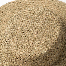 Load image into Gallery viewer, Seagrass Boater Hat
