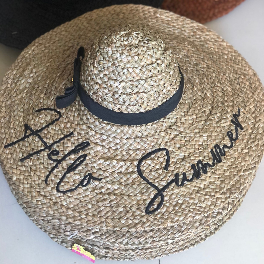 Seagrass Floppy Hat