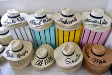 Load image into Gallery viewer, Personalized Straw Hat
