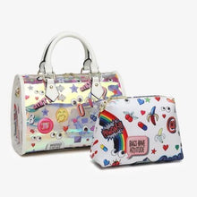 Load image into Gallery viewer, PVC Holographic Bowler Bag
