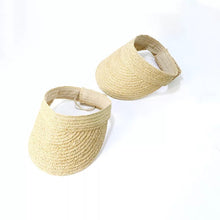 Afbeelding in Gallery-weergave laden, Raffia zonneklep
