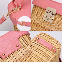 Load image into Gallery viewer, Crossbody Rattan Box
