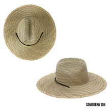 Load image into Gallery viewer, Men  Straw Sombrero
