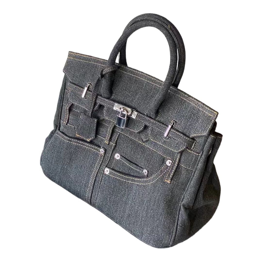 Denim birkin bag Clearance