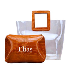 Carregar imagem no visualizador da galeria, Embroidered Summer Clear Tote
