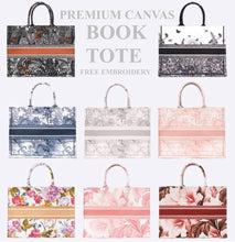 Load image into Gallery viewer, Premium Canvas Book Tote
