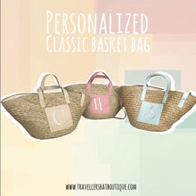 Carregar imagem no visualizador da galeria, Personalized Classic Basket Bag
